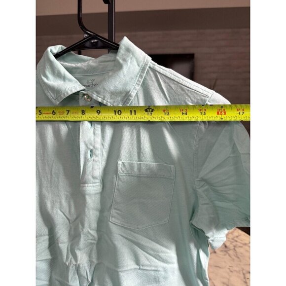 Vineyard Vines Martha's Vineyard Mint Green Polo Shirt Mens Size Large - Picture 3 of 6